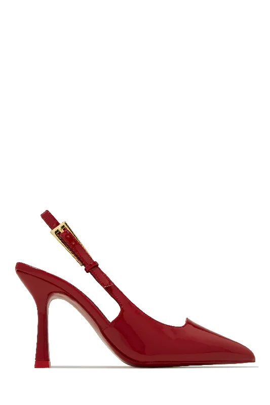 Soft Sneakers Caroline Slingback Pumps - Cherry