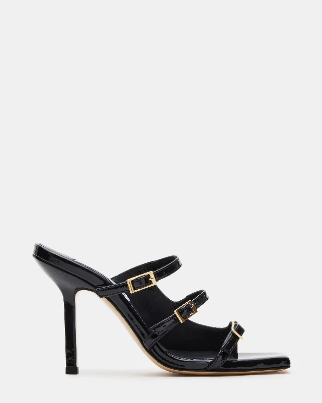 Comfy Shoes OPULENT BLACK LEATHER