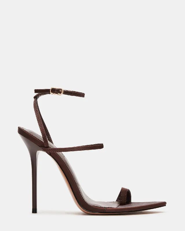 Ventilated Footwear SCORPIO BROWN SATIN