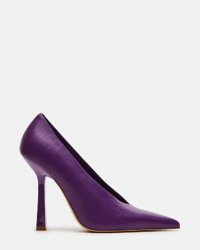 Trendy Walking Shoes SEDONA PURPLE LEATHER