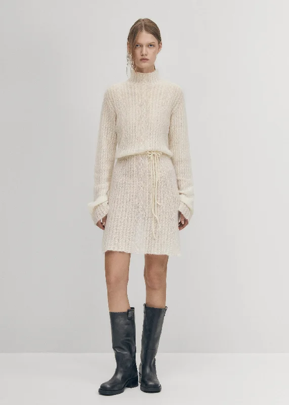 Breathable Loafers Selene Cream Dress