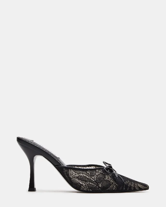 Stylish Outdoor Shoes TEMPTRESS BLACK LACE