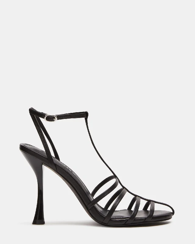 Flexible Sole Shoes TILDAH BLACK LEATHER