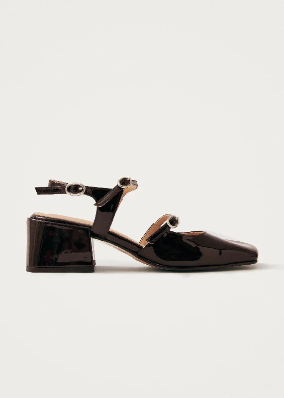 Chic Sneakers Withnee Onix Brown Leather Pumps