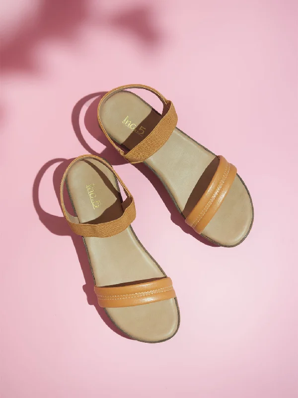 Orthopedic Sneakers Women Yellow Open Toe Wedges Heels