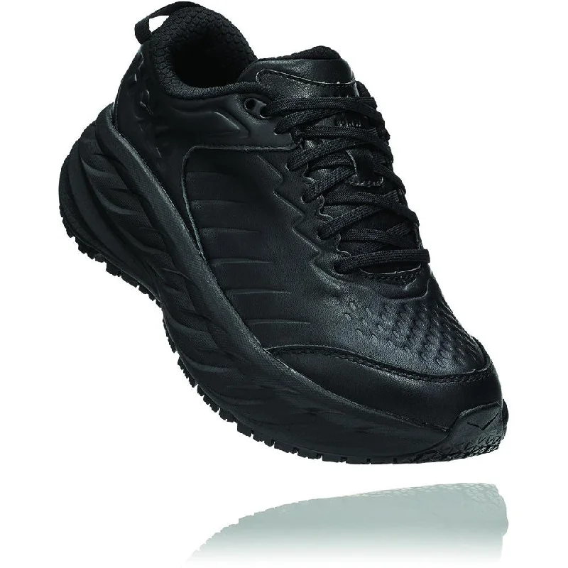 Cushioning Sneakers Bondi Slip Resistant Leather Wide