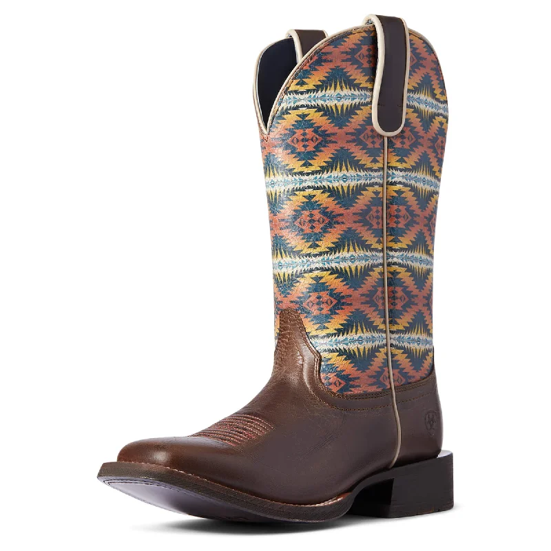 Lightweight Sneakers Ariat Women's Brown Pendleton Circuit Square Toe
