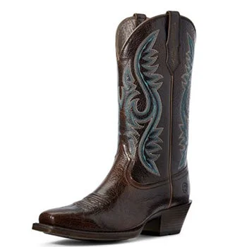Classic Comfort Shoes Ariat Chocolate Chip Sundown Snip Square Toe Boots