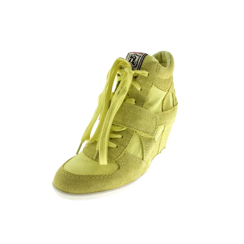 Soft Insole Shoes ASH Womens Bowie Suede Fashion Sneakers