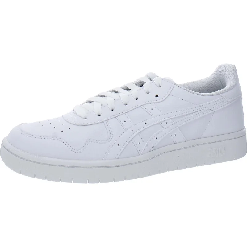 Cool Sneakers Asics Womens Japan S Faux Leather Gym Athletic and Training Shoes