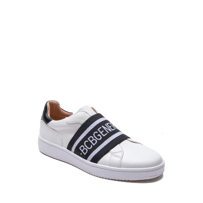 Non-Slip Shoes BCBGeneration Womens OBIE Logo Slip On Fashion Sneakers