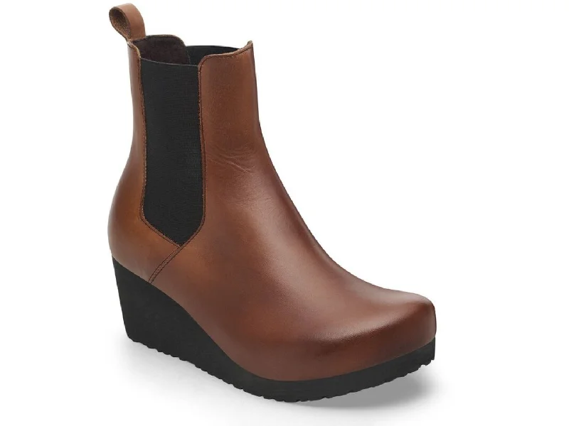 Flexible Sole Shoes Birkenstock: Ebba in Cognac/Black Leather