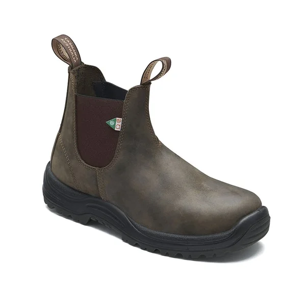 Flexible Shoes Blundstone 180 Work & Safety Boot Waxy Rustic Brown