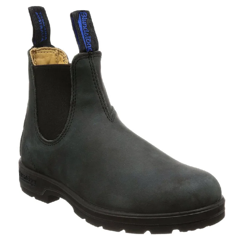 Urban Casual Shoes 1478 Water-Resistant Leather Unisex Chelsea Boots