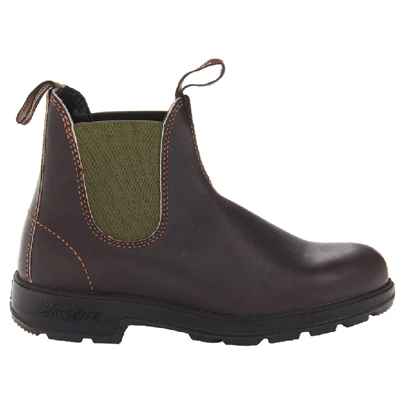 Luxury Sneakers 519 Water-Resistant Leather Unisex Chelsea Boots