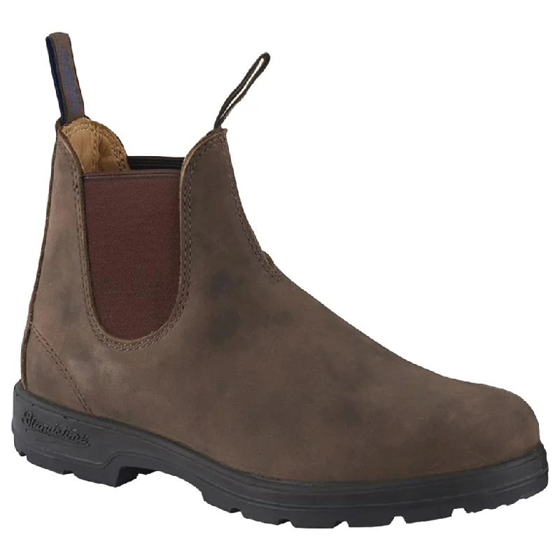 Travel-Friendly Shoes 584 Water-Resistant Leather Unisex Chelsea Boots