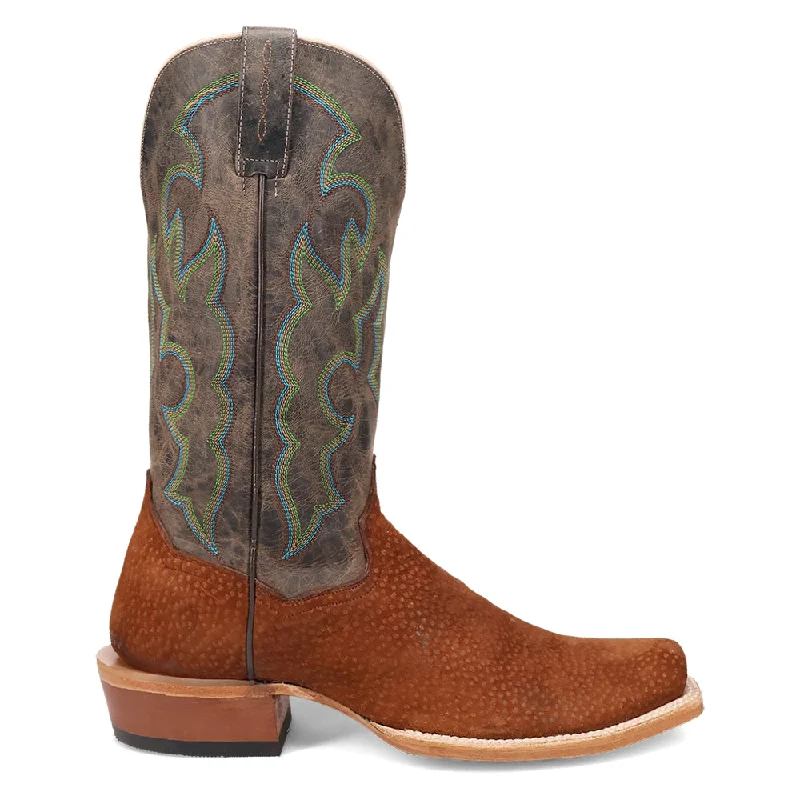 Outdoor Sneakers Cappy Carpincho Embroidered Square Toe Cowboy Boots