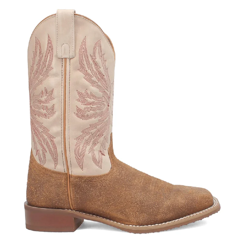 Lightweight Breathable Shoes Chet Embroidered Square Toe Cowboy Boots