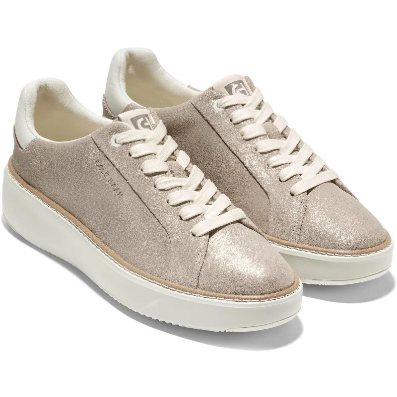 Cushion Sole Shoes Cole Haan Womens Topspin Suede Glitter Casual and Fashion Sneakers Cushion Sole Shoes Cole Haan Womens Topspin Suede Glitter Casual and Fashion Sneakers