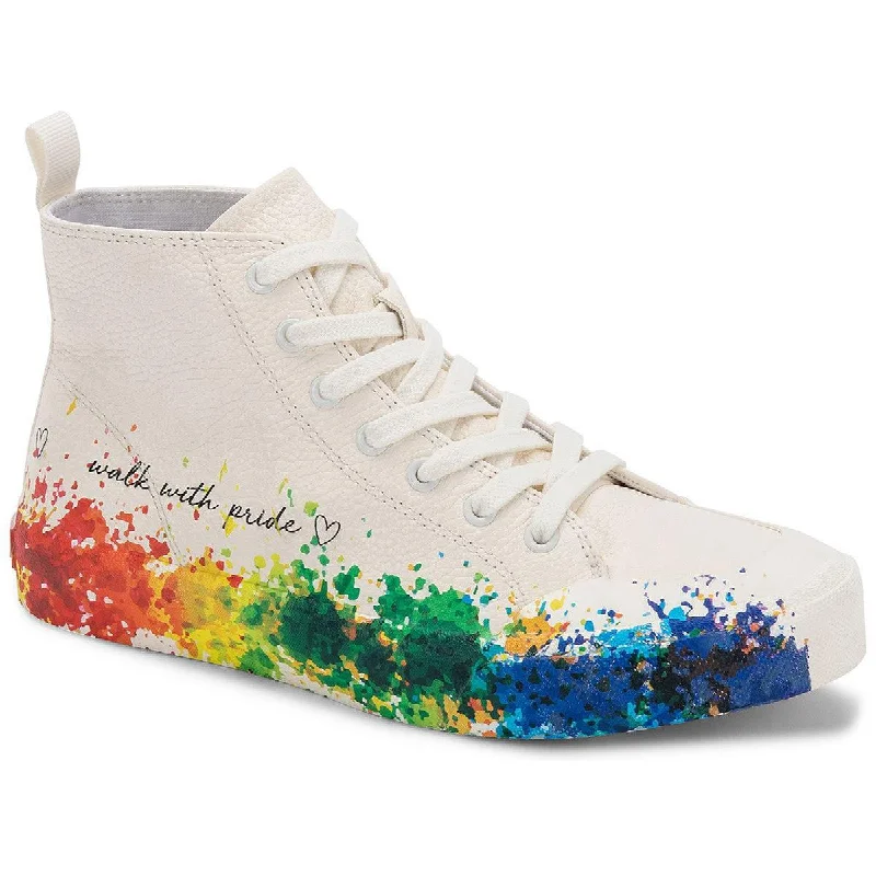 All-Season Footwear Dolce Vita Womens Brycen Lace-Up Lifestyle High-Top Sneakers