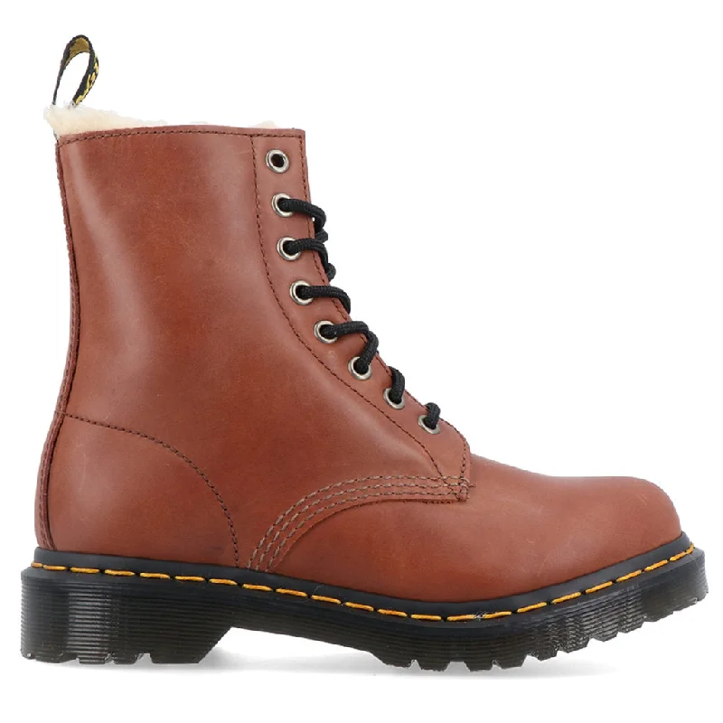 Everyday Footwear 1460 Serena Faux Fur-Lined Leather Women's Ankle Boots
