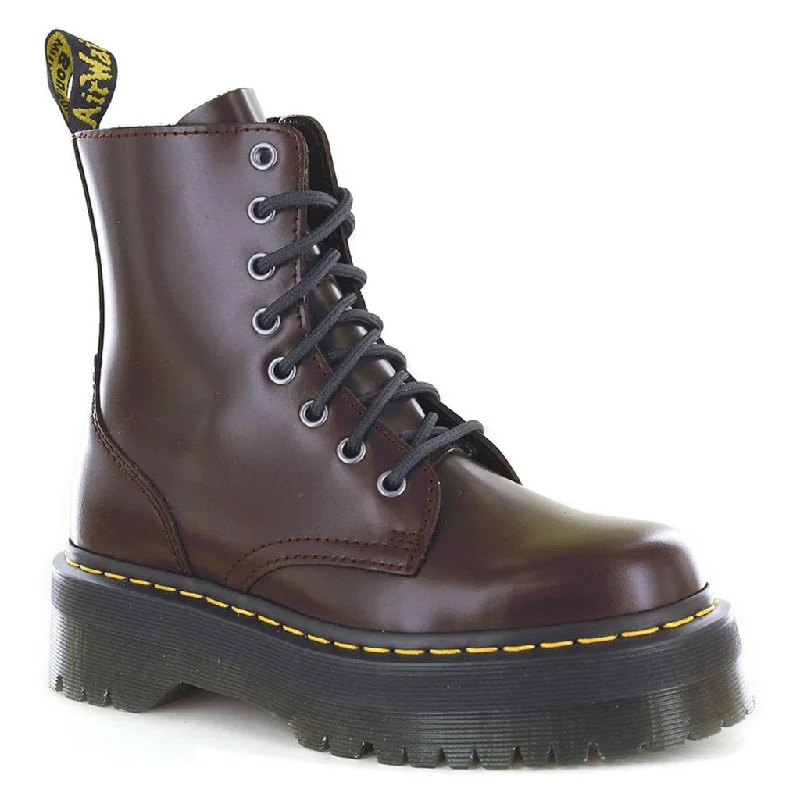 Trendy Sneakers Jadon Smooth Leather Unisex Platform Boots