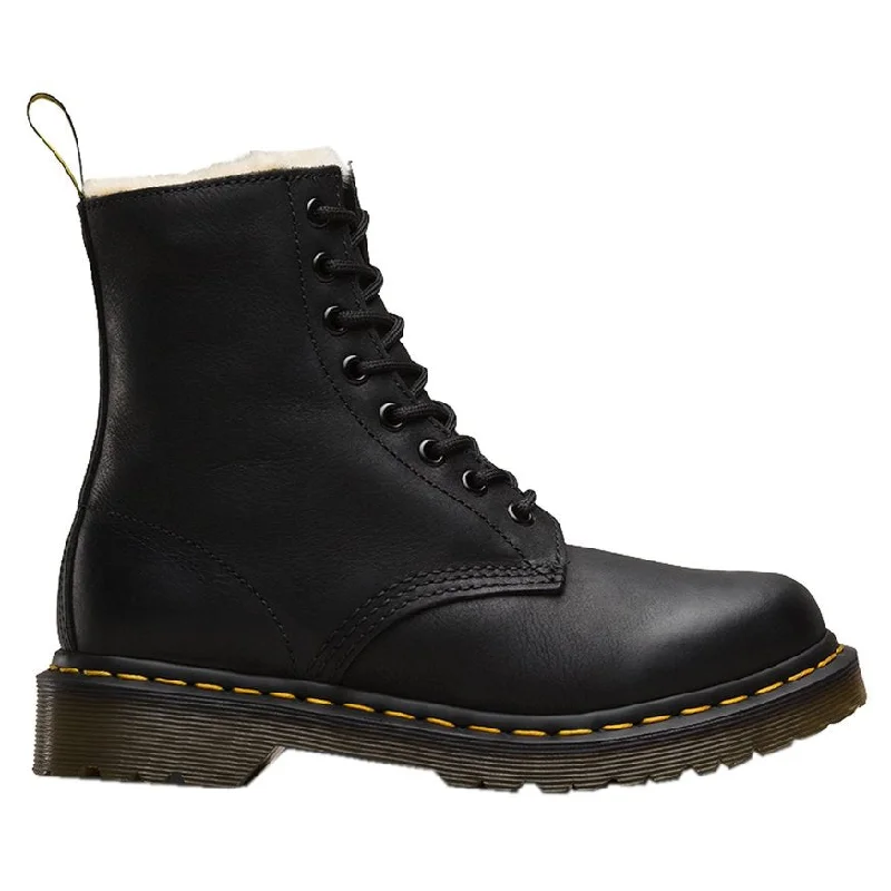 Classic Comfort Shoes 1460 Serena Faux Fur Lined Burnished Woyming Leather Women's Ankle Boots
