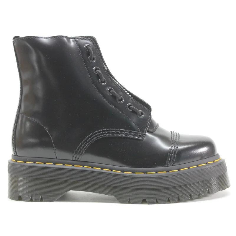 Everyday Sneakers Sinclair Fl Buttero Leather Women's Ankle Platform Boots