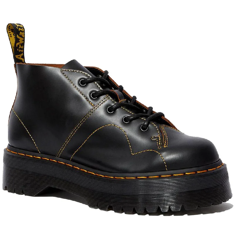 Flexible Sneakers Church Quad Leather Unisex Platform Boots
