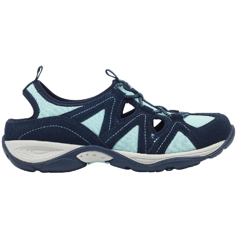 High-Quality Footwear Easy Spirit Womens Earthen Suede Mesh Walking Shoes