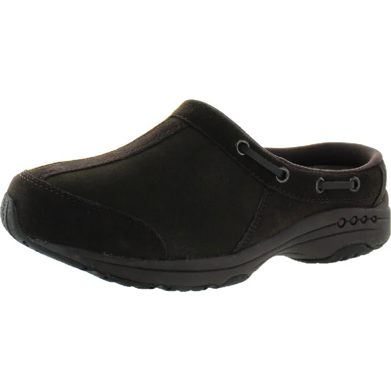 Flexible Sneakers Easy Spirit Womens Travelport 48 Suede Slip On Walking Shoes