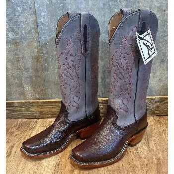 Sporty Comfort Shoes Fenoglio Black Cherry Smooth Ostrich Boots