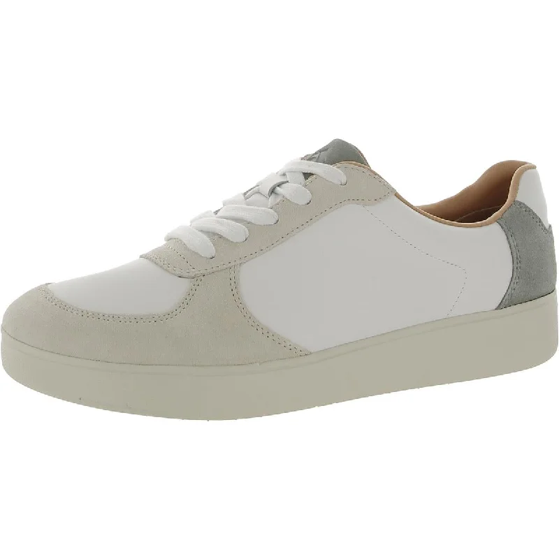 Premium Sneakers Fitflop Womens Rally Leather Flatform Casual And Fashion Sneakers