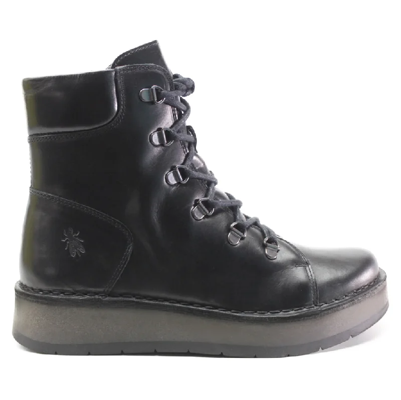 Non-Slip Shoes Roxy094Fly Leather Women's Ankle Boots