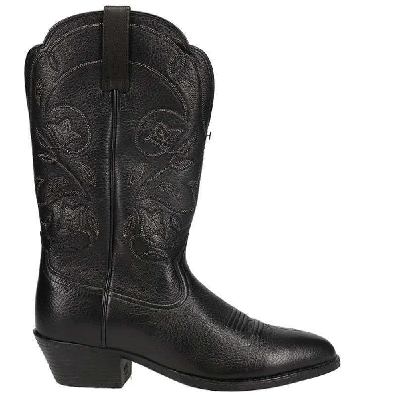 Cushion Sole Sneakers Heritage Embroidery Round Toe Cowboy Boots