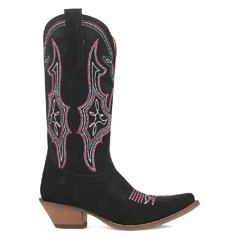 Soft Insole Shoes Hot Sauce Embroidered Snip Toe Cowboy Boots