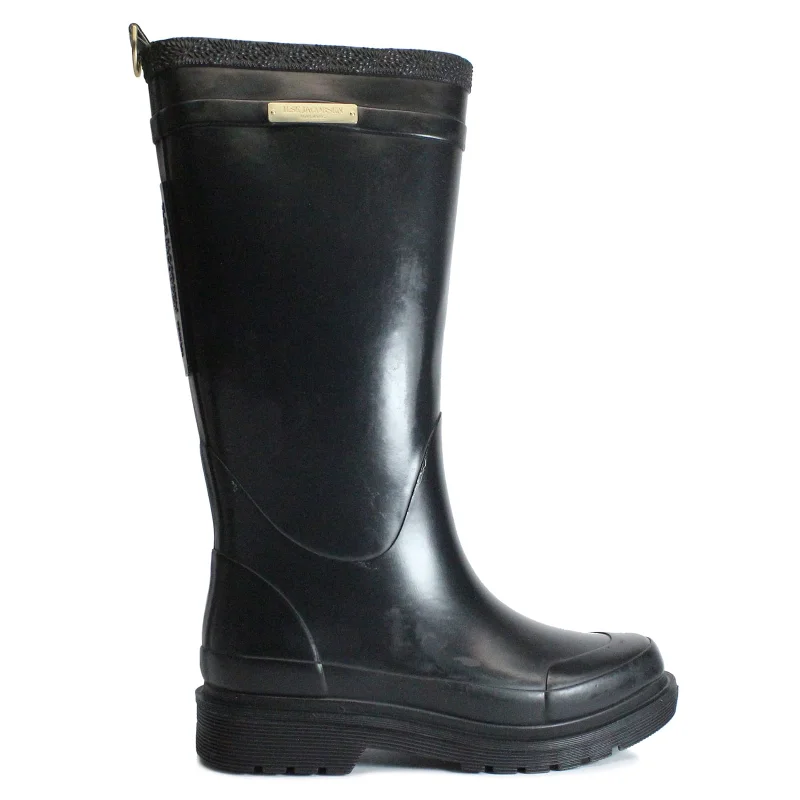 Cozy Walking Shoes Rub350 Rubber Women's Tall Wellington Boots