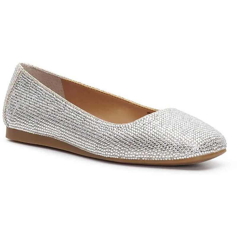 Urban Casual Shoes INC Womens Juney Embellished Square Toe Ballet Flats