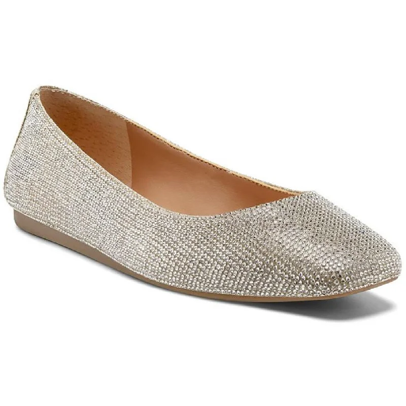 Fashionable Slip-Ons INC Womens Juney Embellished Square Toe Ballet Flats
