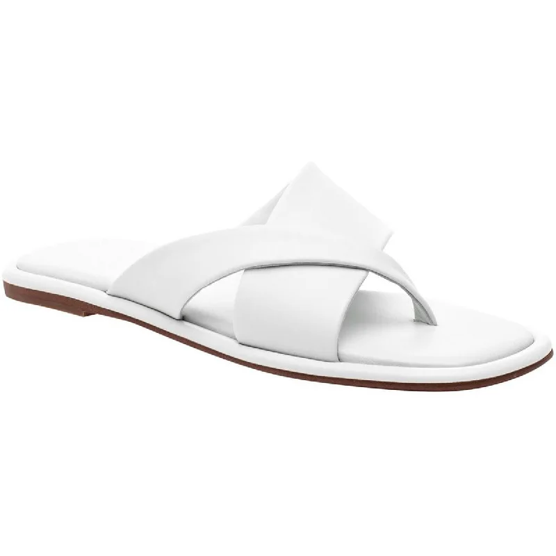 Fashion Sport Shoes J/Slides Womens Yuri Leather Slip On Thong Sandals