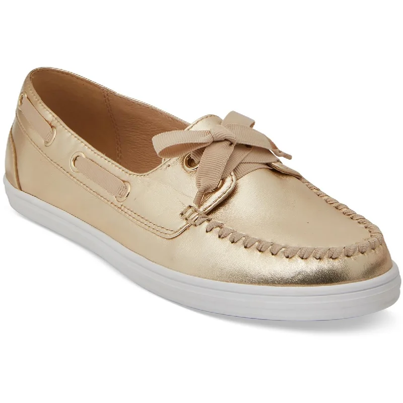 Vintage Sneakers Jack Rogers Womens Bonnie Weekend Leather Slip On Boat Shoes