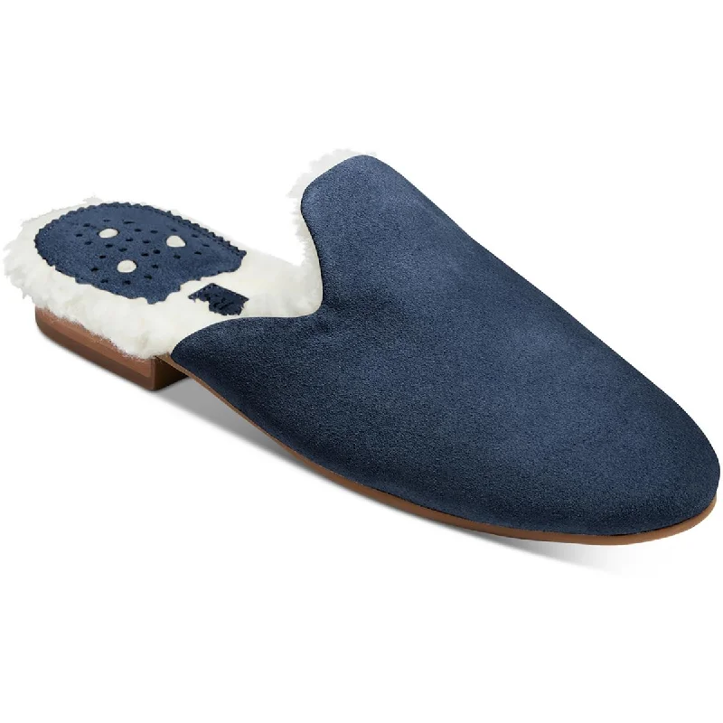 Classic Comfort Shoes Jack Rogers Womens Delaney Cozey Mule Suede Mules