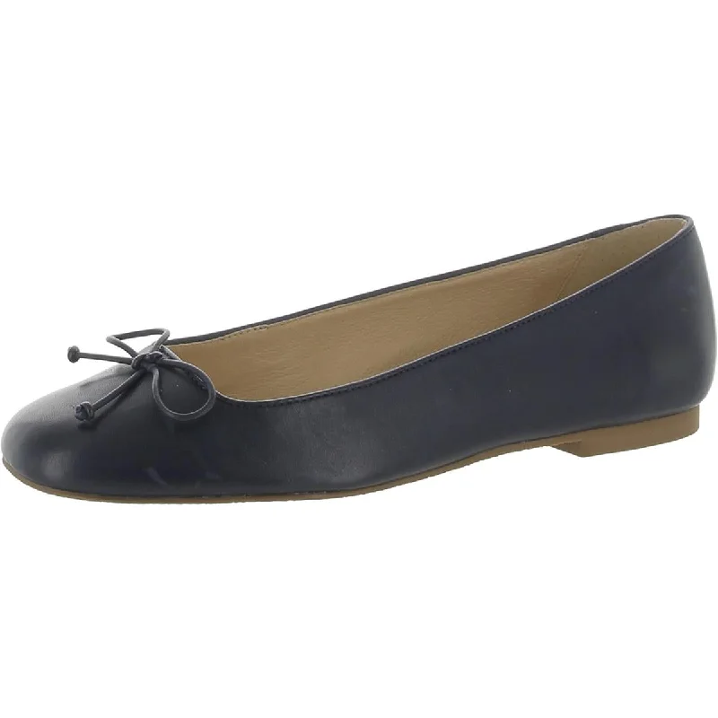 Luxury Sneakers Jack Rogers Womens Kenlyn Leather Slip-On Ballet Flats