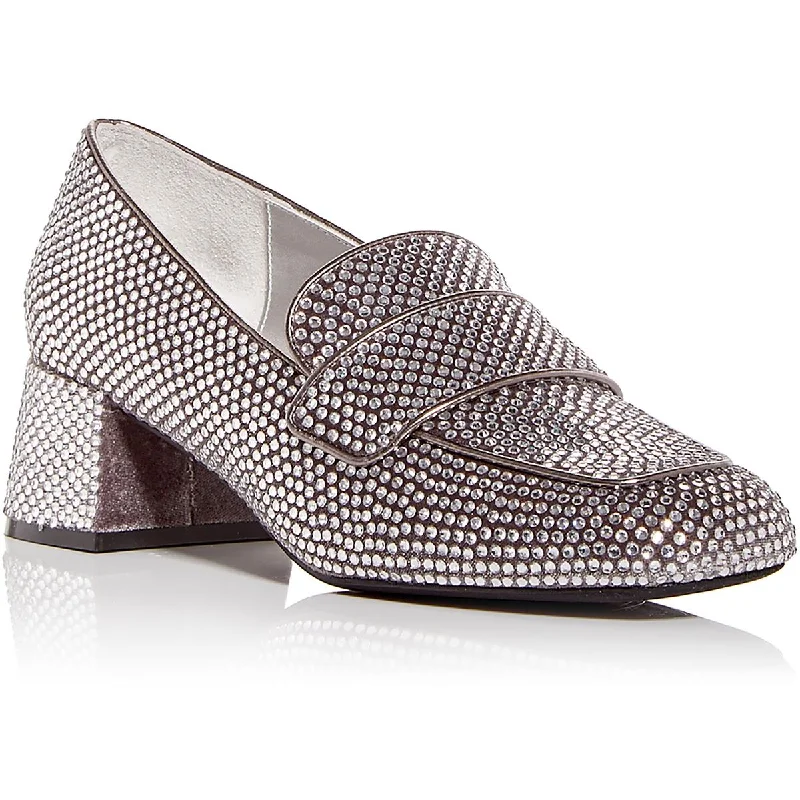 Fashionable Sneakers Jeffrey Campbell Womens RITZY Comfort Insole Shimmer Loafers