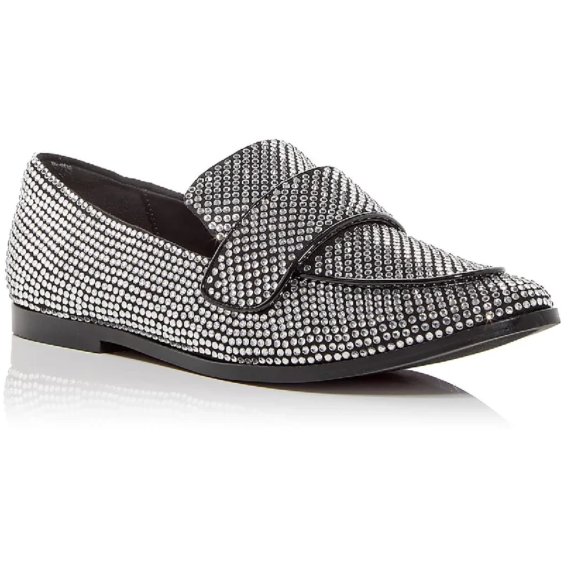 Chic Footwear Jeffrey Campbell Womens VELVIT Comfort Insole Synthetic Loafers