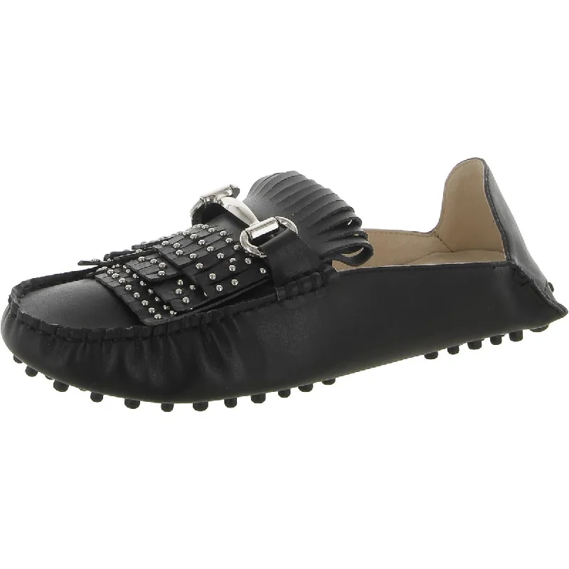 Water-Resistant Sneakers Jenn Ardor Womens Faux Leather Slip-On Loafers