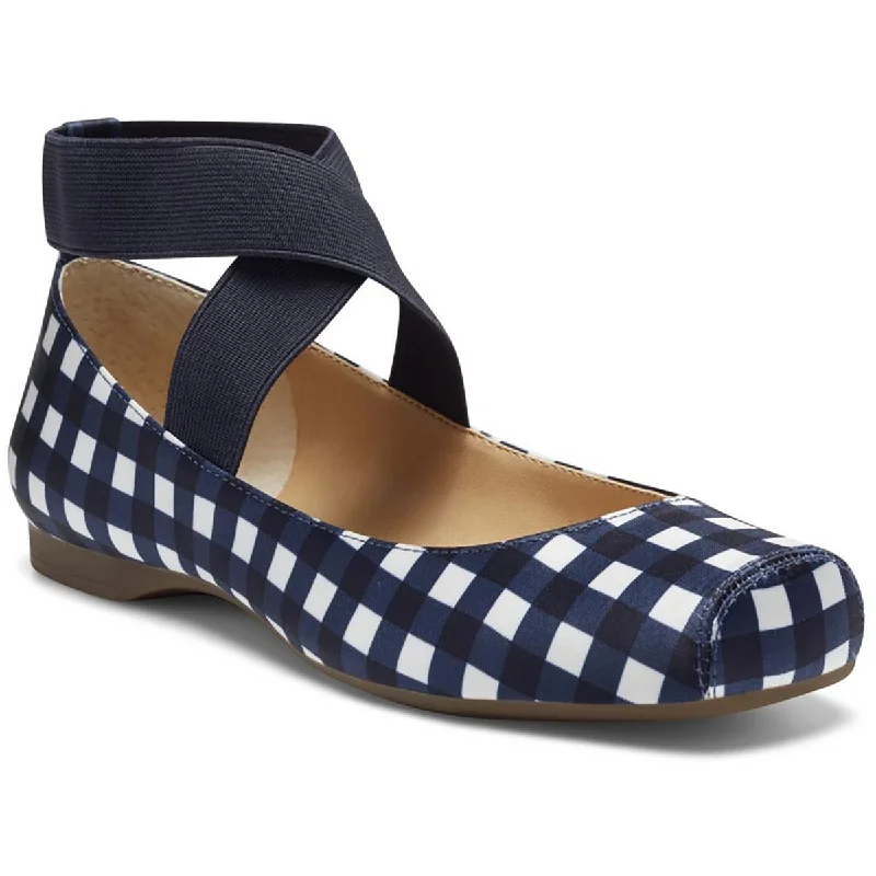 Elegant Footwear Jessica Simpson Women's Mandalaye Square Toe Ankle-Wrap Ballet Flats Elegant Footwear Jessica Simpson Women's Mandalaye Square Toe Ankle-Wrap Ballet Flats