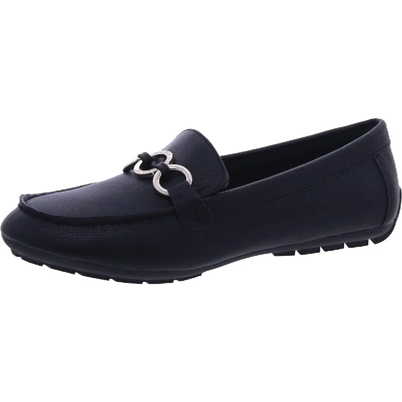 Flexible Sneakers Jones New York Womens Rannel Faux Leather Buckle Loafers