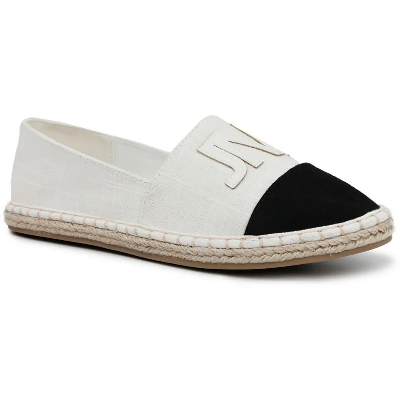 Trendy Walking Shoes Jones New York Womens Stana Toe Cap Espadrille Slip On Loafers