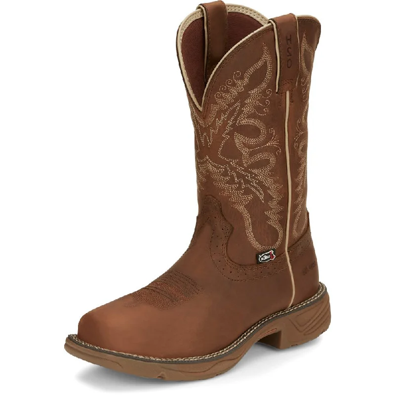 All-Season Footwear Justin Lady Water Buffalo Rush Composite Toe